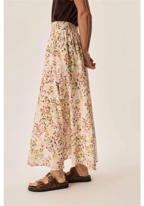 Gonna Des Petits Hauts Roxie midi in voile di cotone Verveine Des Petits Hauts | Tute & Jumpsuit | 1260465VERVEINE